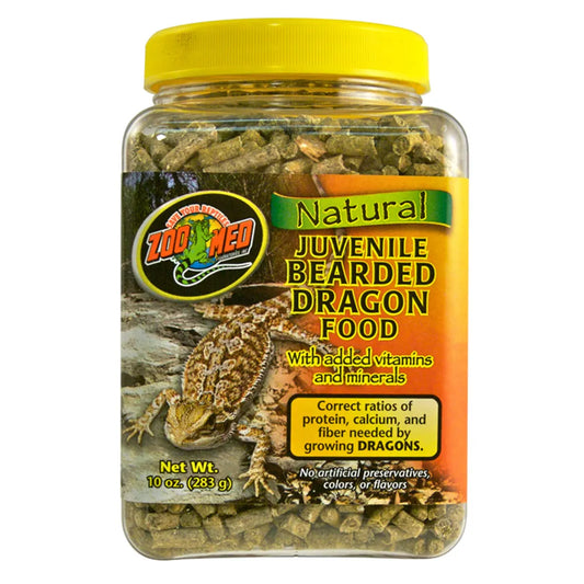 ZooMed Natural Juvenile Bearded Dragon Food