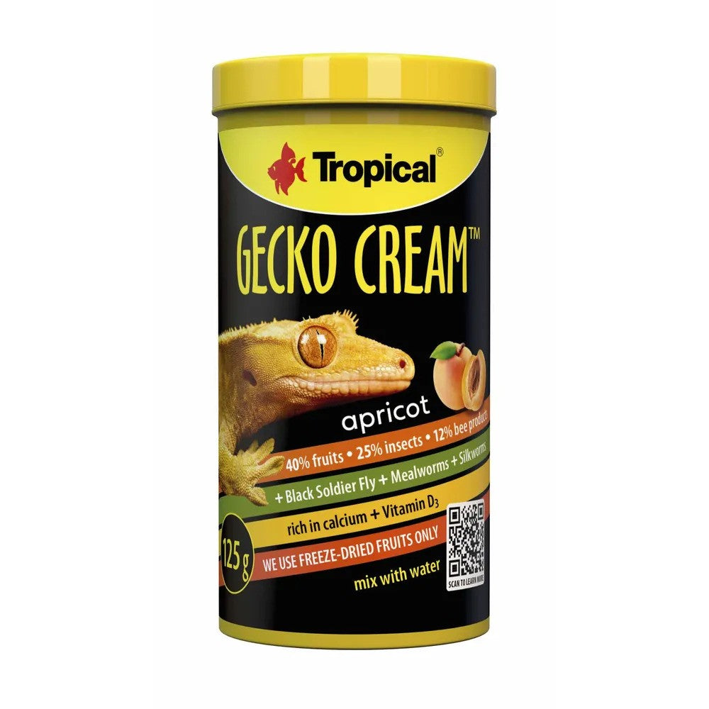 Tropical Gecko Cream Apricot 100ml