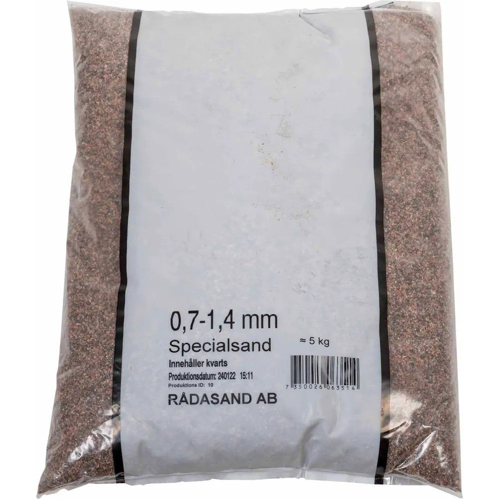 Rådasand Sand 0,7-1,4mm 5kg